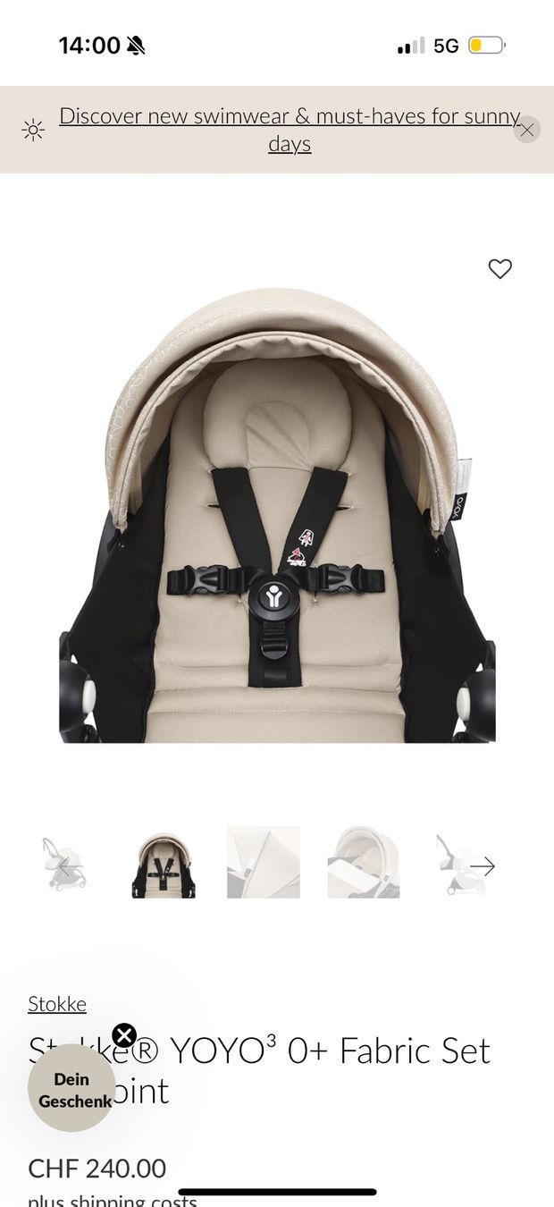 Stokke Carrozzine: Stokke YOYO Bonpoint newborn pack – Nuovo (secondo la descrizione) da Berikon venduto da chuchu 4