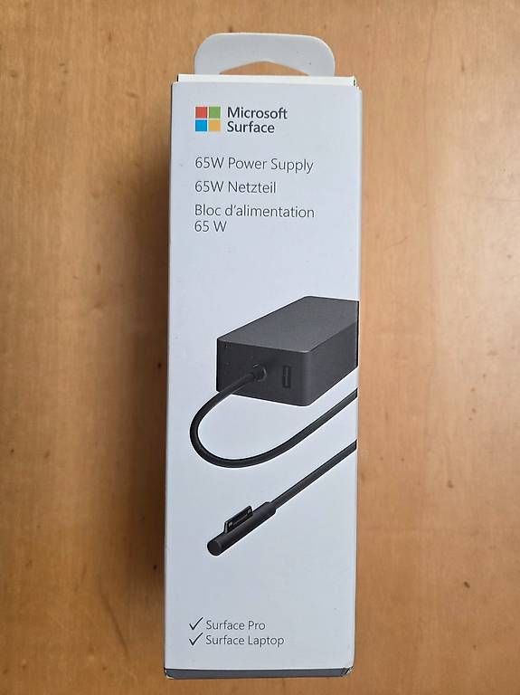 Chargeur: Microsoft Surface Pro 65W Netzteil Original Ladegerät Laptop – D'occasion à Zimmerwald par Chole