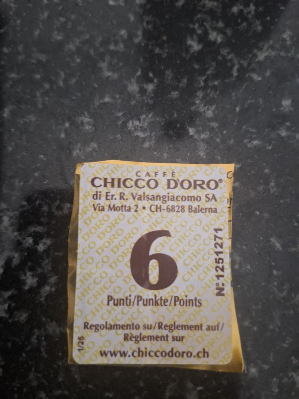 Chicco Sammelmarken & -punkte: 66 Chicco doro Punkte – Gebraucht aus Bözen von Tropi21