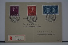Fürstentum Liechtenstein FDC FL 7. März 1943 Vaduz