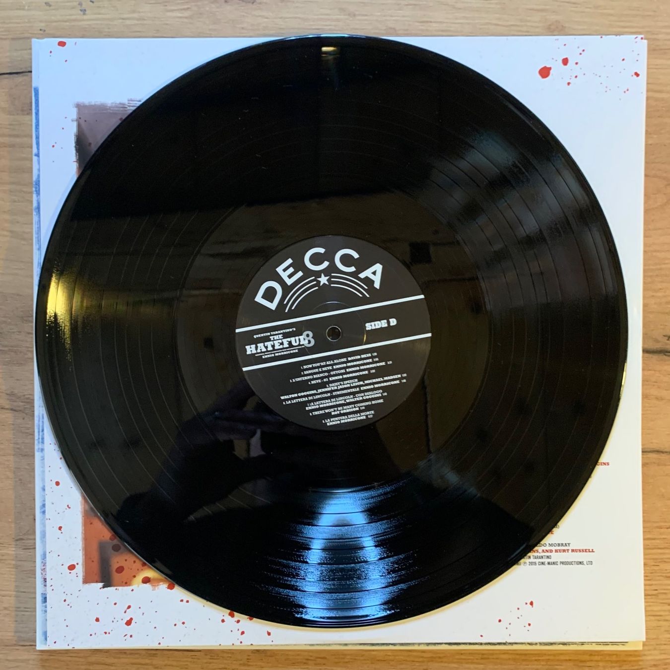 Dischi in vinile: THE HATEFUL EIGHT...OG EU 2016...EX/EX – Usato da Gals venduto da Diskopatshop 4