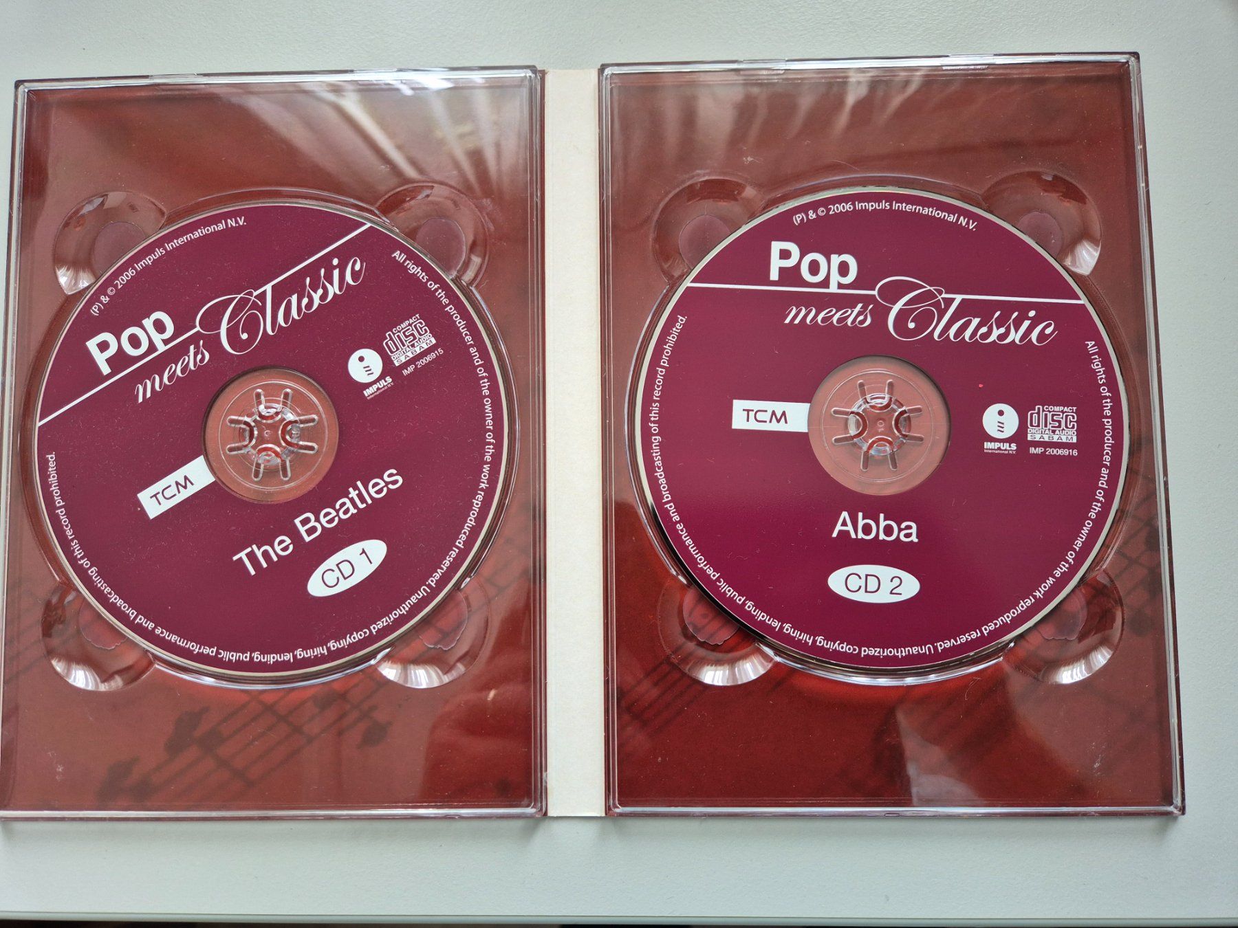 CD: Pop meets Classic The Beatles / Abba 2 CD Box – Usato da Seewen SZ venduto da SuperpumaDisplayTeam 2