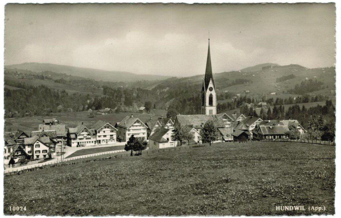 Cartoline postali: AK Hundwil AR – Usato da Zürich venduto da Tolima194