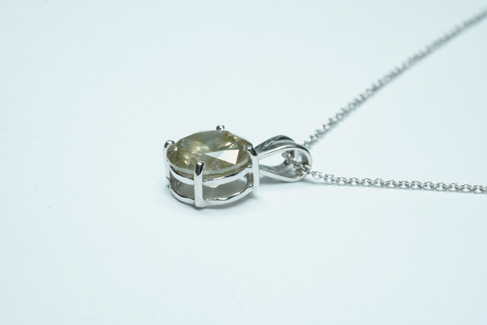 Catenine: 585er Halskette mit Diamant ca. 2ct – Usato da Bülach venduto da Re-Jewelled 2
