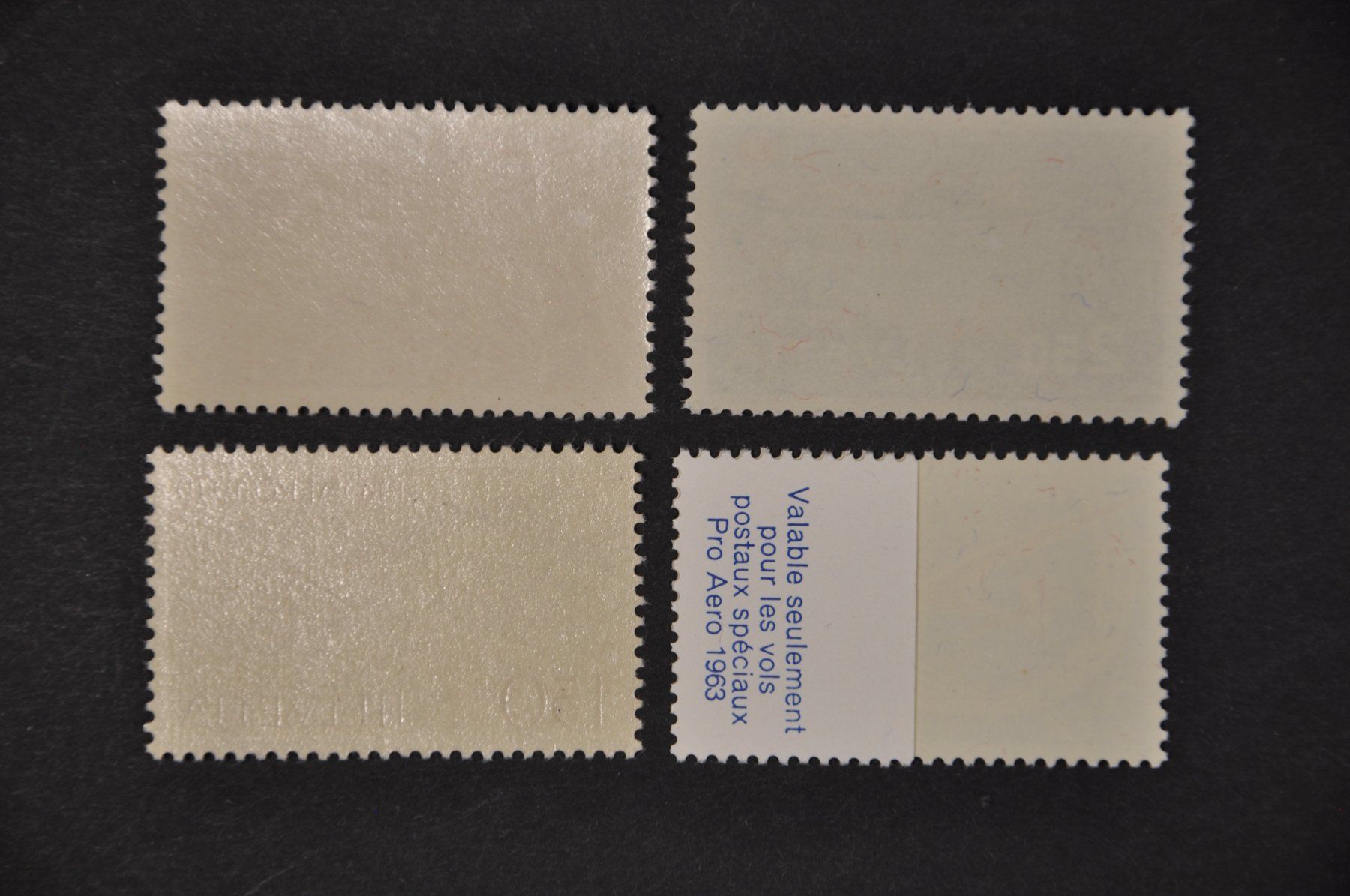 Alle Briefmarken: F41-F46 Flugpost postfrisch ohne Falz – Neu (gemäss Beschreibung) aus Wolfhalden von Zinauktion 1