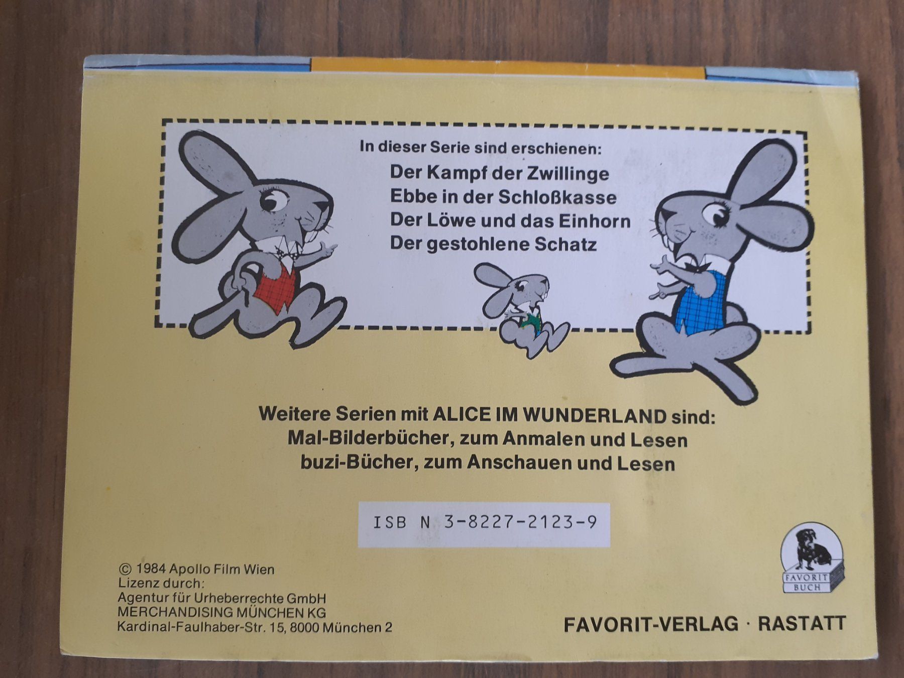 Libri: Alice im Wunderland 1983 - 3D – Usato da Mörschwil venduto da lindaswunderkiste 6