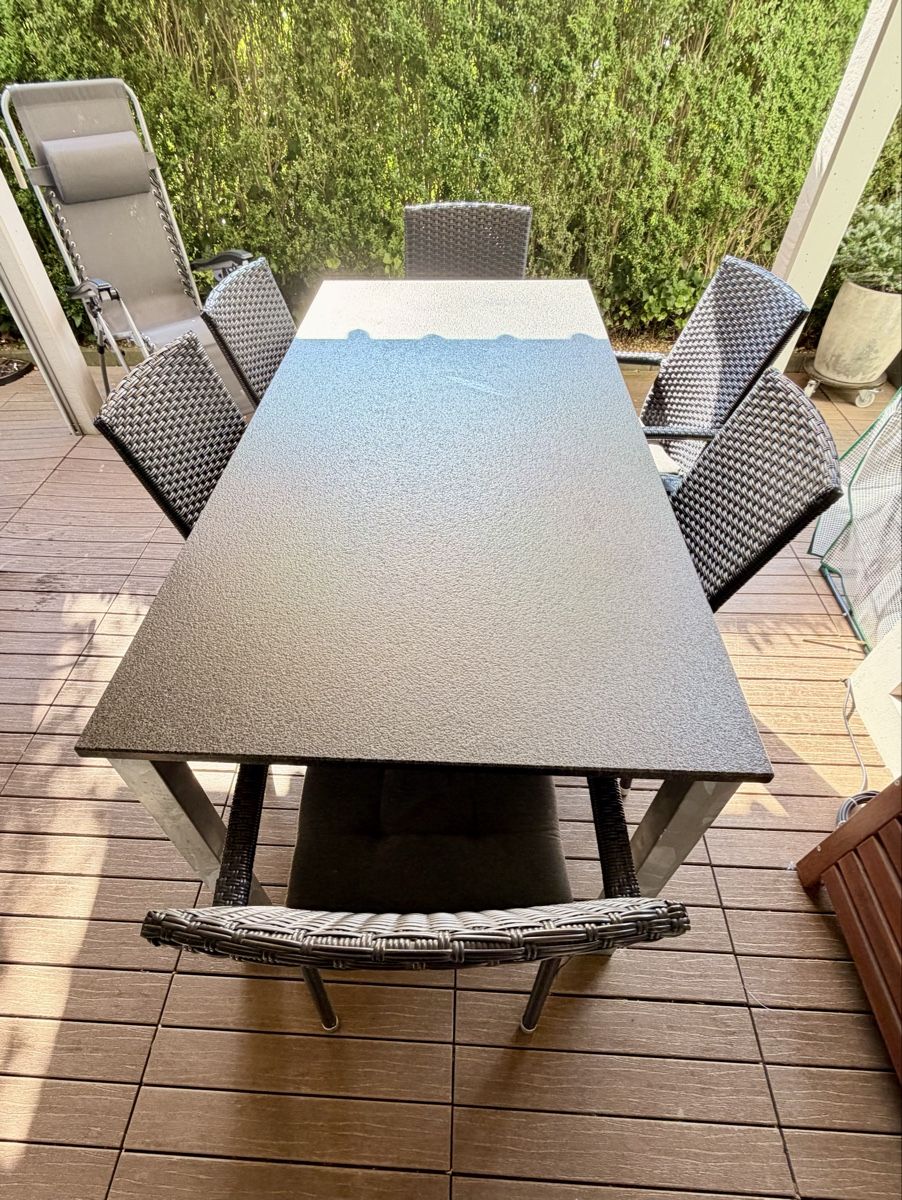 Tische: Gartentisch mit 6 Stühlen  guter Zustand – Gebraucht aus Luzern von Diga7 1