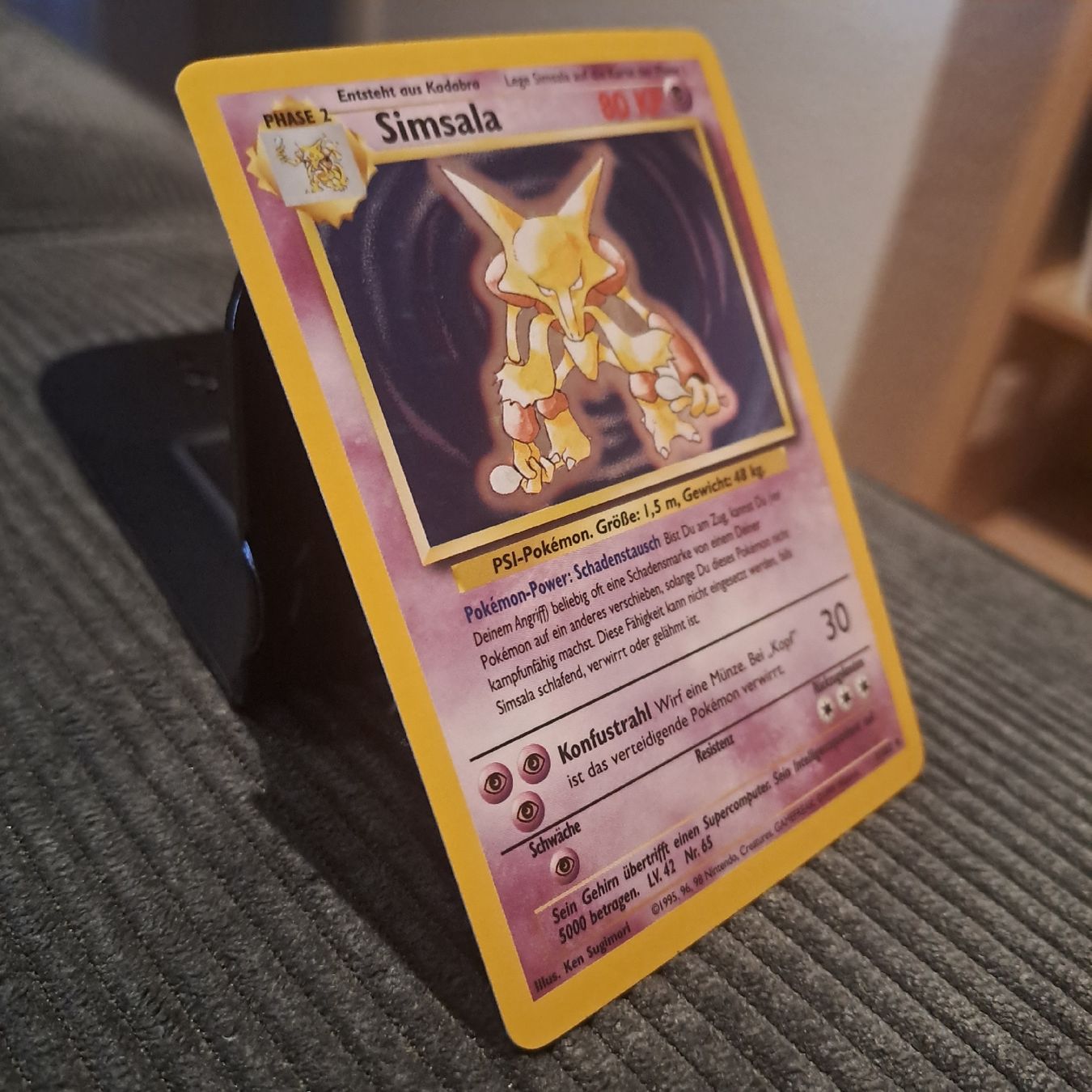 Pokémon Sammelbilder & Trading cards: Simsala Holo, Base Set 1/102 – Neu (gemäss Beschreibung) aus Düdingen von Ruge91 1