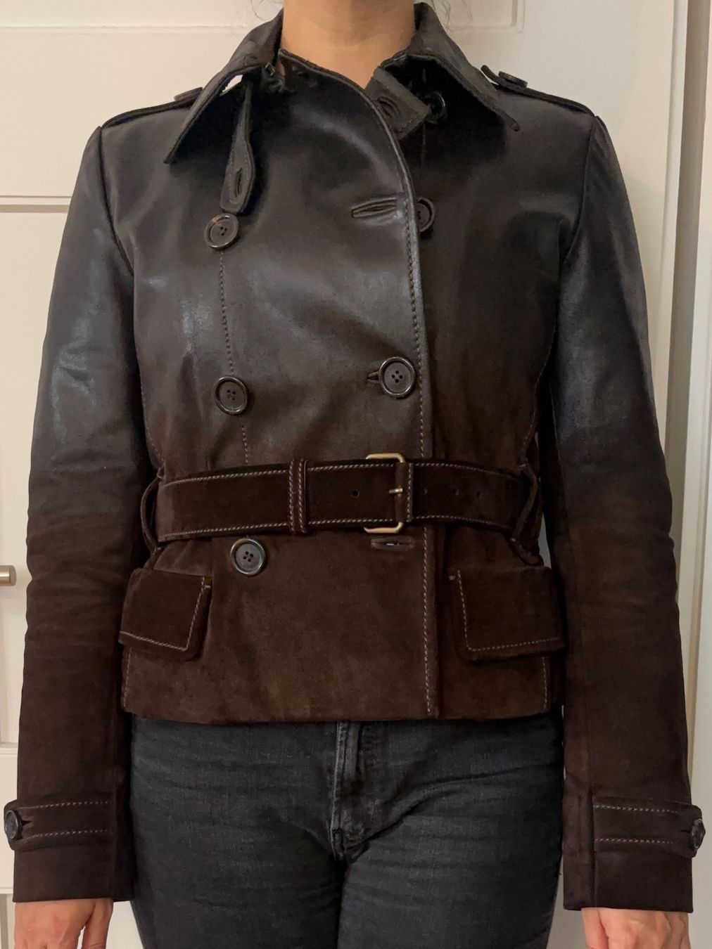 Prada Giacche: Prada Lederjacke Damen 46 (EU 42 / L) – Usato da Zürich venduto da jas_5mwh 7