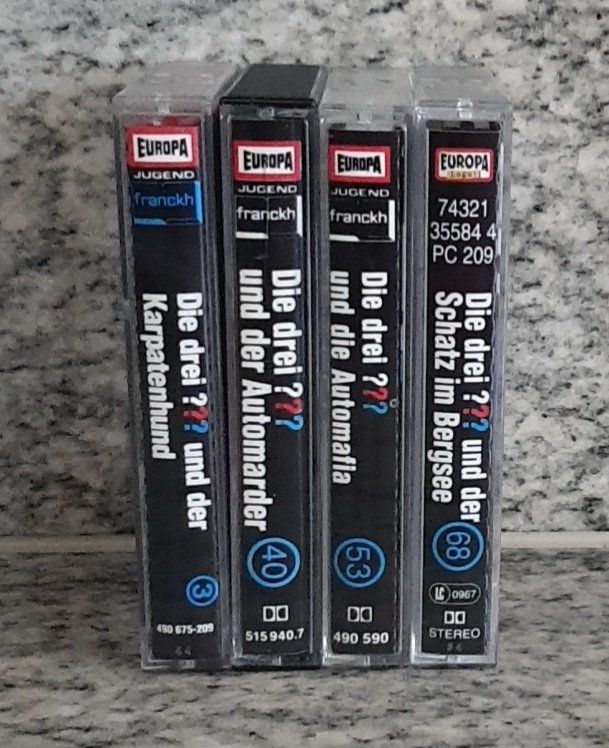 Kompaktkassetten: Die drei Fragezeichen 4er Set – Gebraucht aus Chur von Vintage-Hunter 1