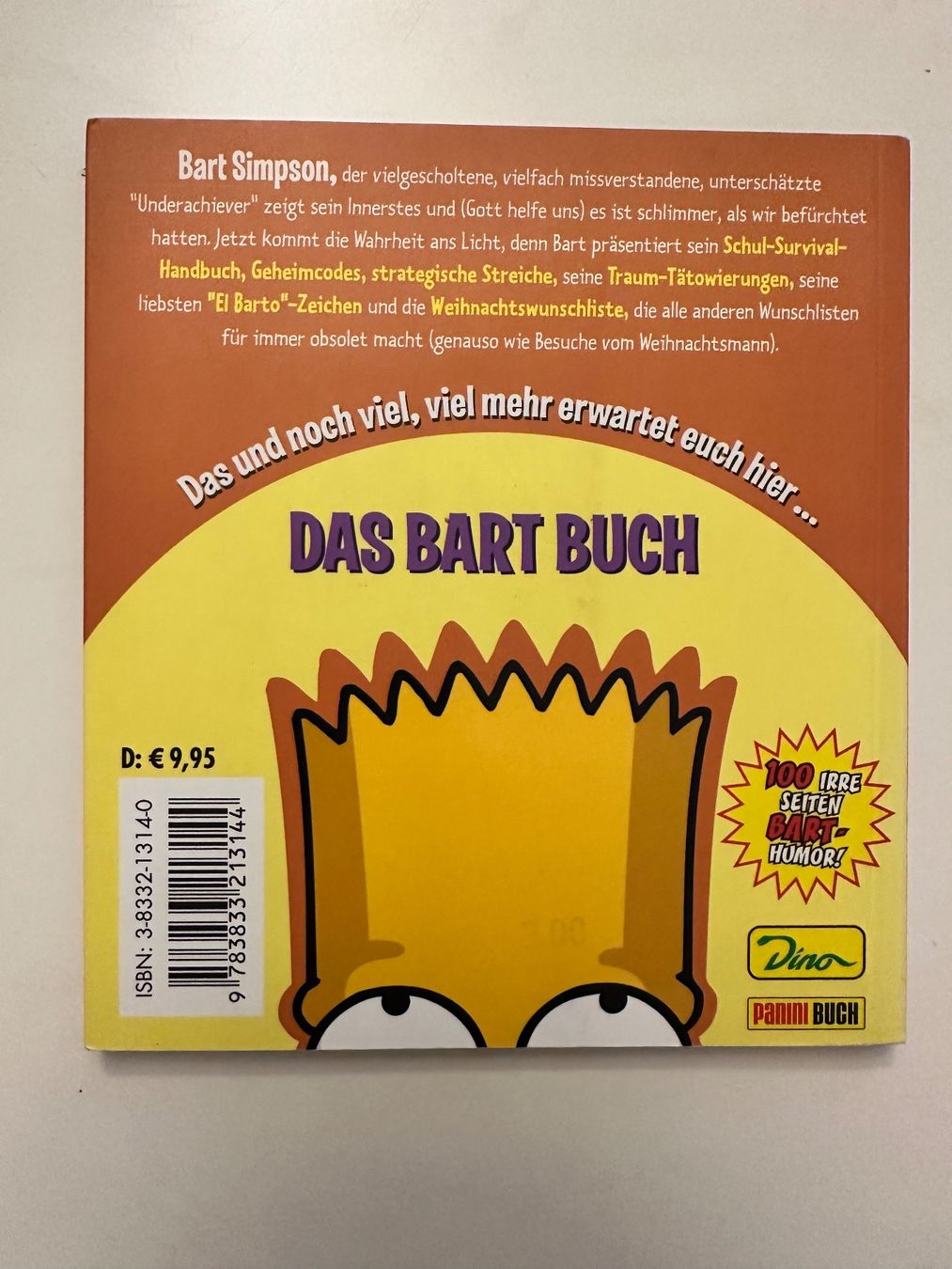 Fumetti: Die Simpsons Bibliothek der Weisheiten - DAS BART BUCH – Usato da Münsingen venduto da Ganjam 2