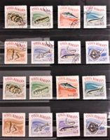 Internationale Briefmarken THEMA-Sammlung  "FISCHE DER WELT"