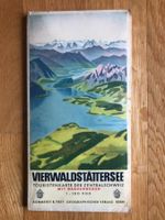 Vierwaldstättersee. Touristenkarte der Zentralschweiz.