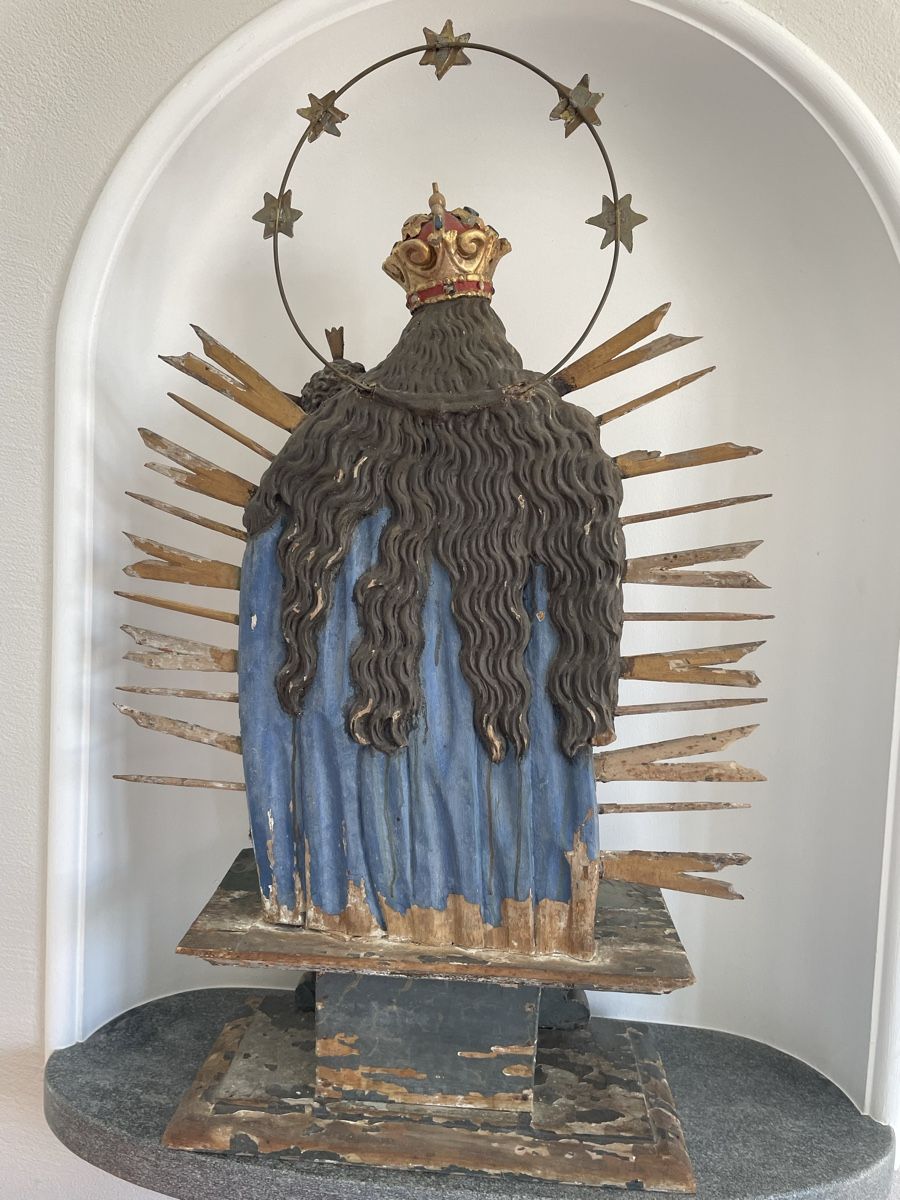 Sculture & Statue: Antike Madonna mit Kind – Usato da Siebnen venduto da Starlauf 6