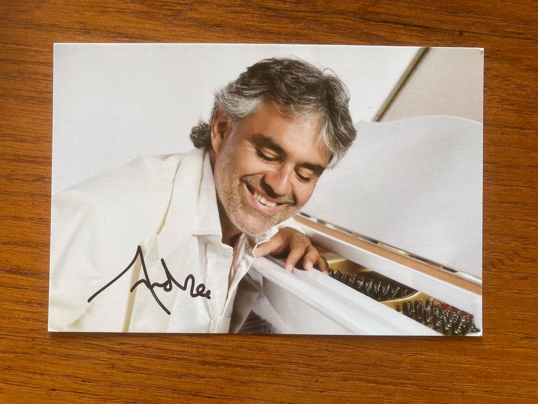 Autografi: Andrea  Bocelli   /  orig. AK – Nuovo (secondo la descrizione) da Lovens venduto da Traktor69