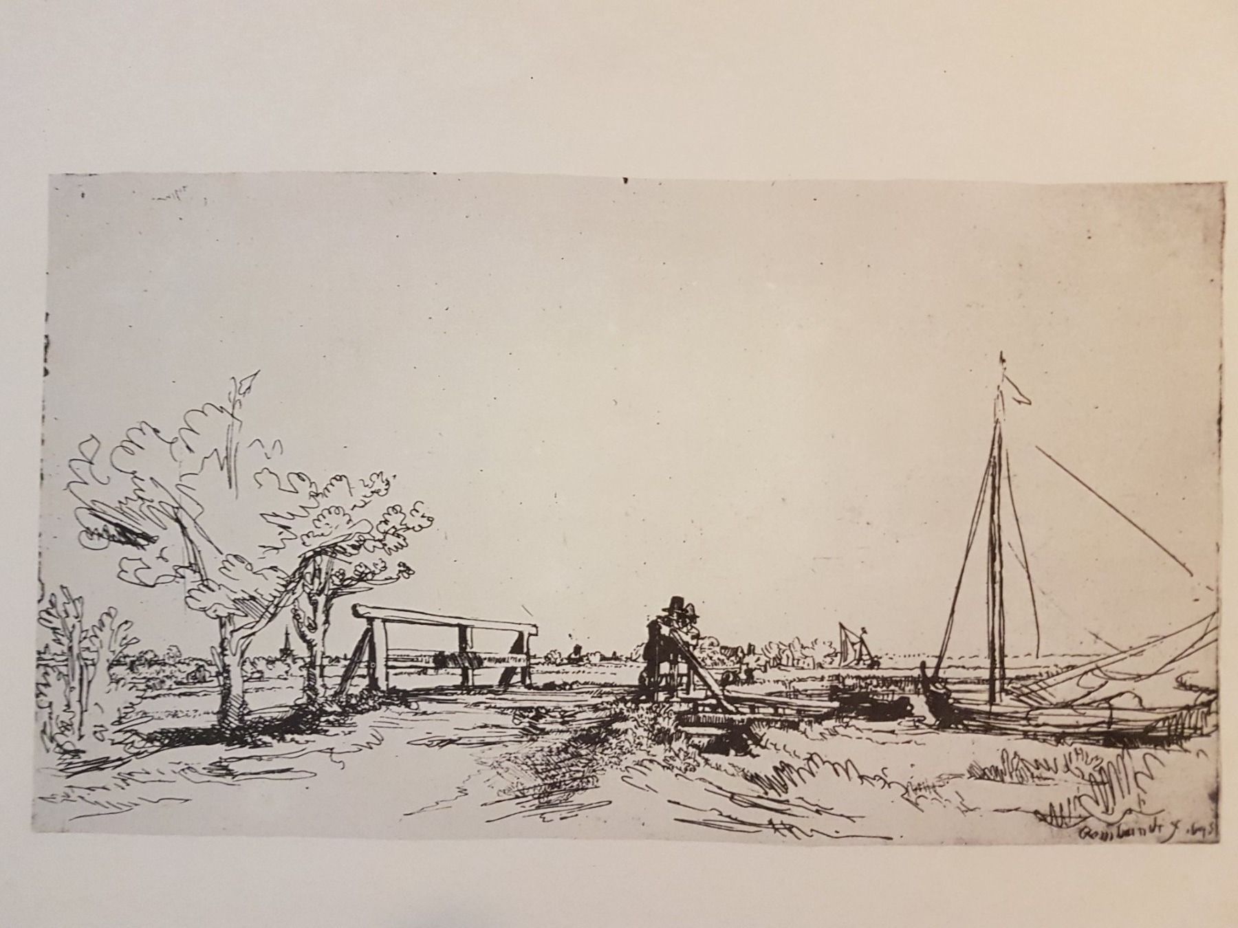 Gemälde: Rembrandt Kunstdrucke – "Windmühle" – Gebraucht aus Glattbrugg von casabelavista 3