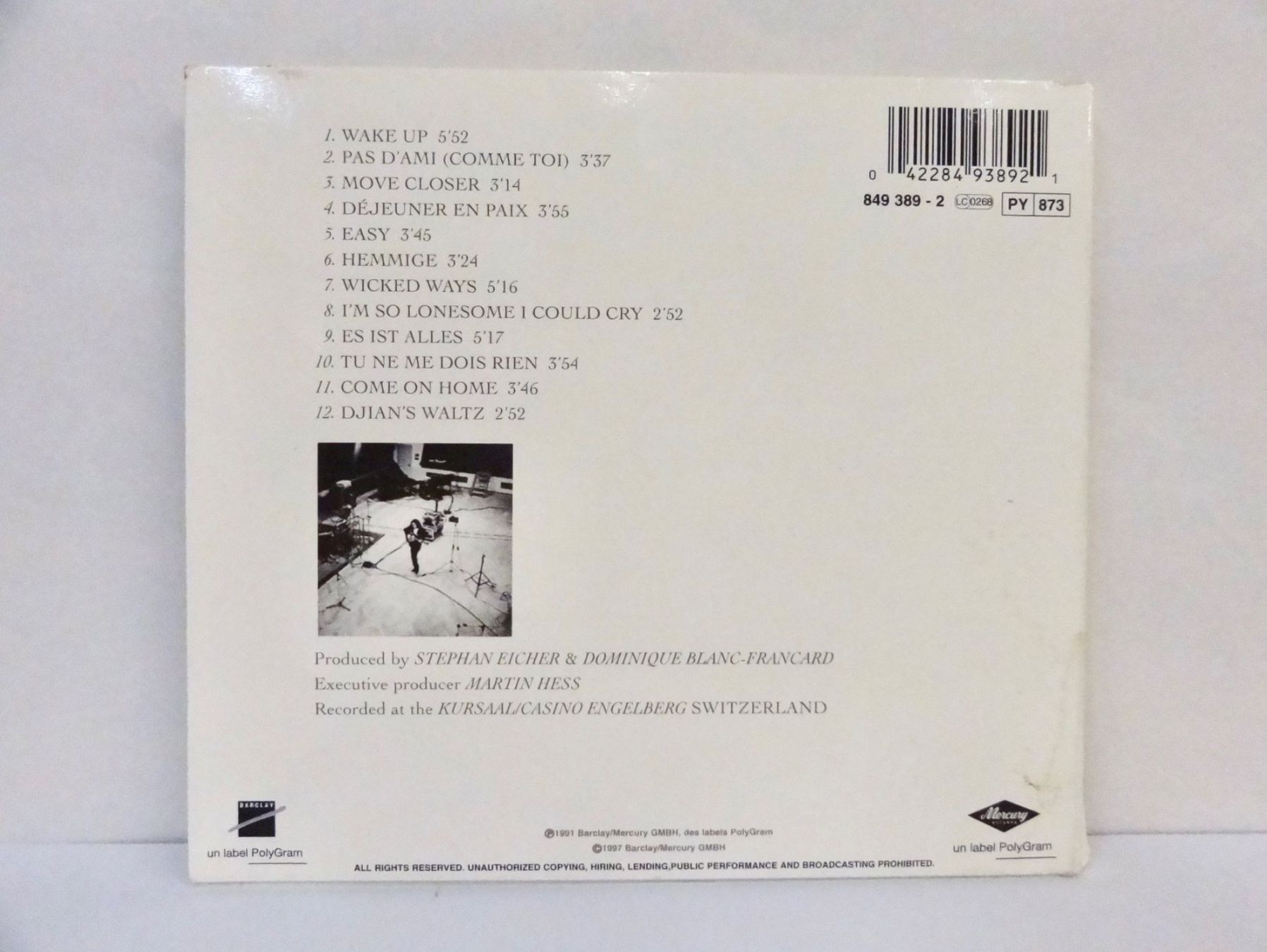 CD: CD STEPHAN EICHER / ENGELBERG – Nuovo (secondo la descrizione) da Kerzers venduto da djstarsky73 1