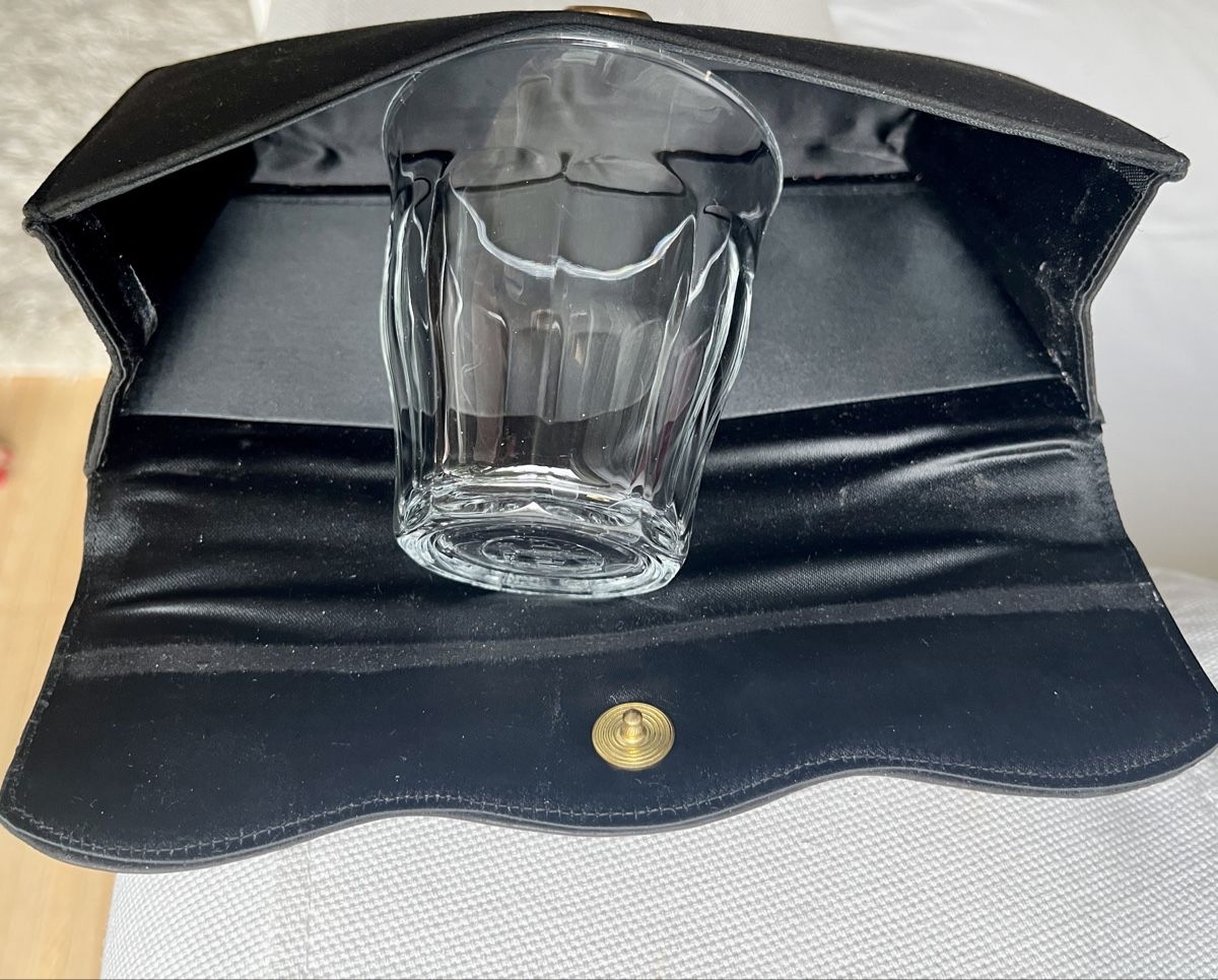 Borse da donna: Elegante Clutch / Abendtasche, Wildleder – Usato da St. Gallen venduto da reg_f8h8 3