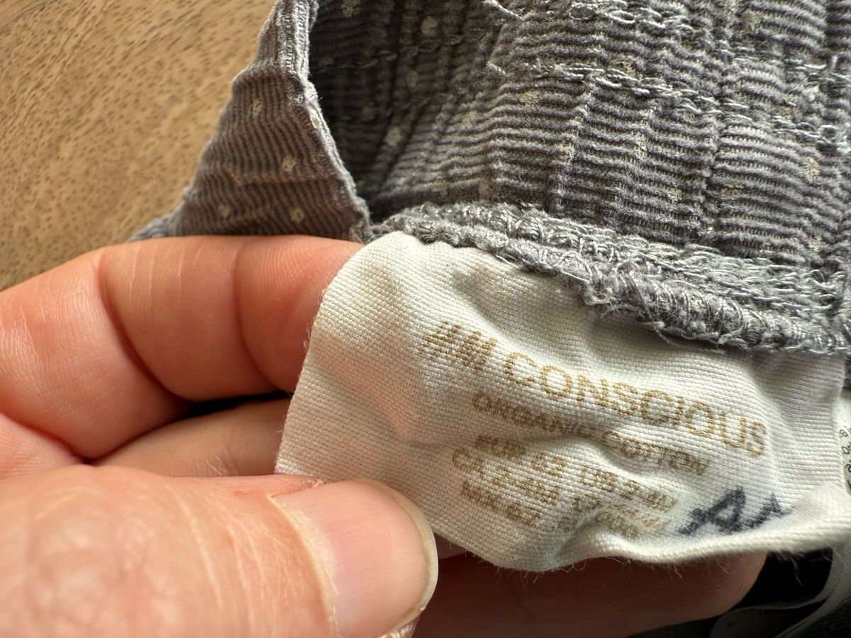 Hosen: Cordhose grau mit Pünktchen, Gr. 62 – Gebraucht aus Eggenwil von Lissi82 2