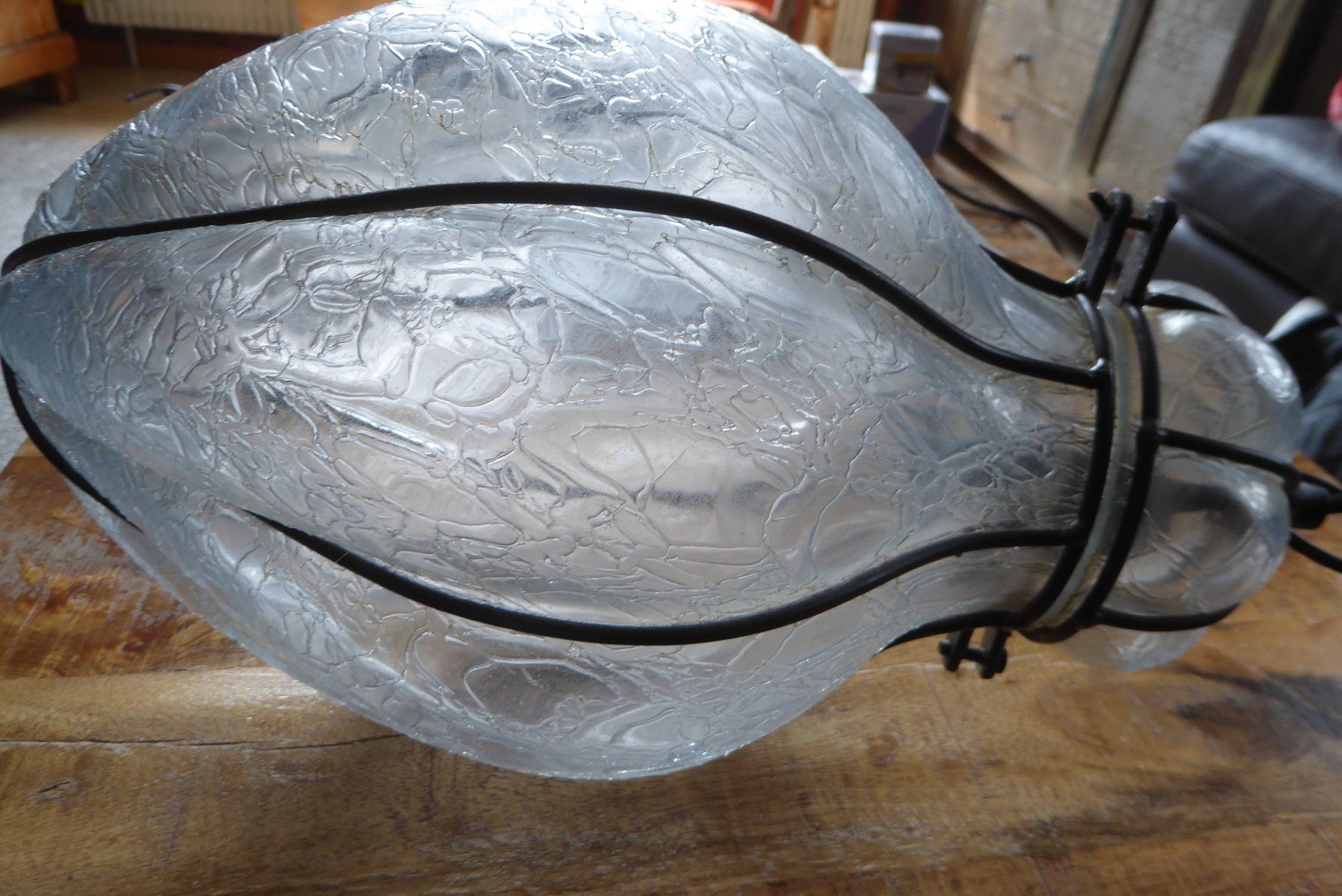 Lampadari & plafoniere: sehr schöne antike Lampe Handarbeit – Usato da Sargans venduto da Benziner 5