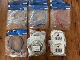 Netzwerkkabel CAT6 – 0.5 M & 5 M und Farb
