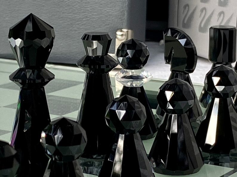 Jeux: Swarovski chess silver cristal – D'occasion à Biel/Bienne par ri-k2503 6