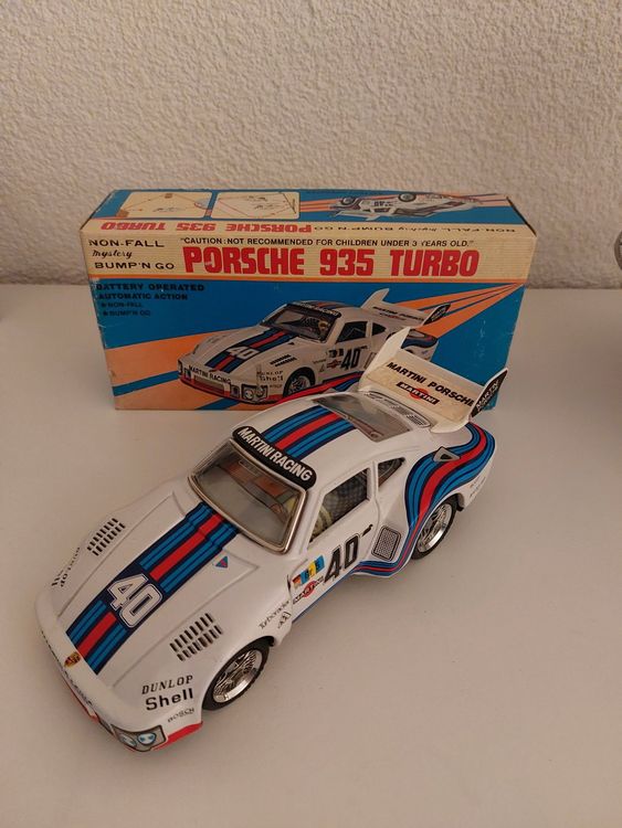 Jouet Miniature Taiyo Japan Porsche 935 Turbo, échelle Joustra, Fabrication Japonaise, Vintage