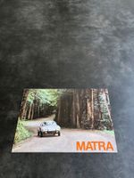 Matra Oldtimer Originalprospekt
