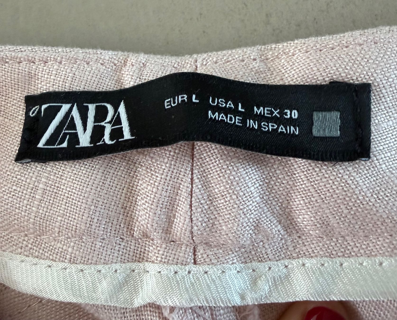 Zara Hosen: hellrosa ZARA Leinenhose 💖 – Gebraucht aus zürich von vintage12 6