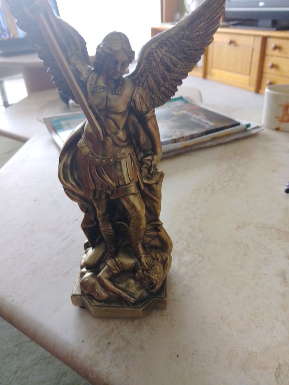 Statuette: Erzengel Michael Statue – Nuovo (secondo la descrizione) da Weinfelden venduto da PaterPio1968