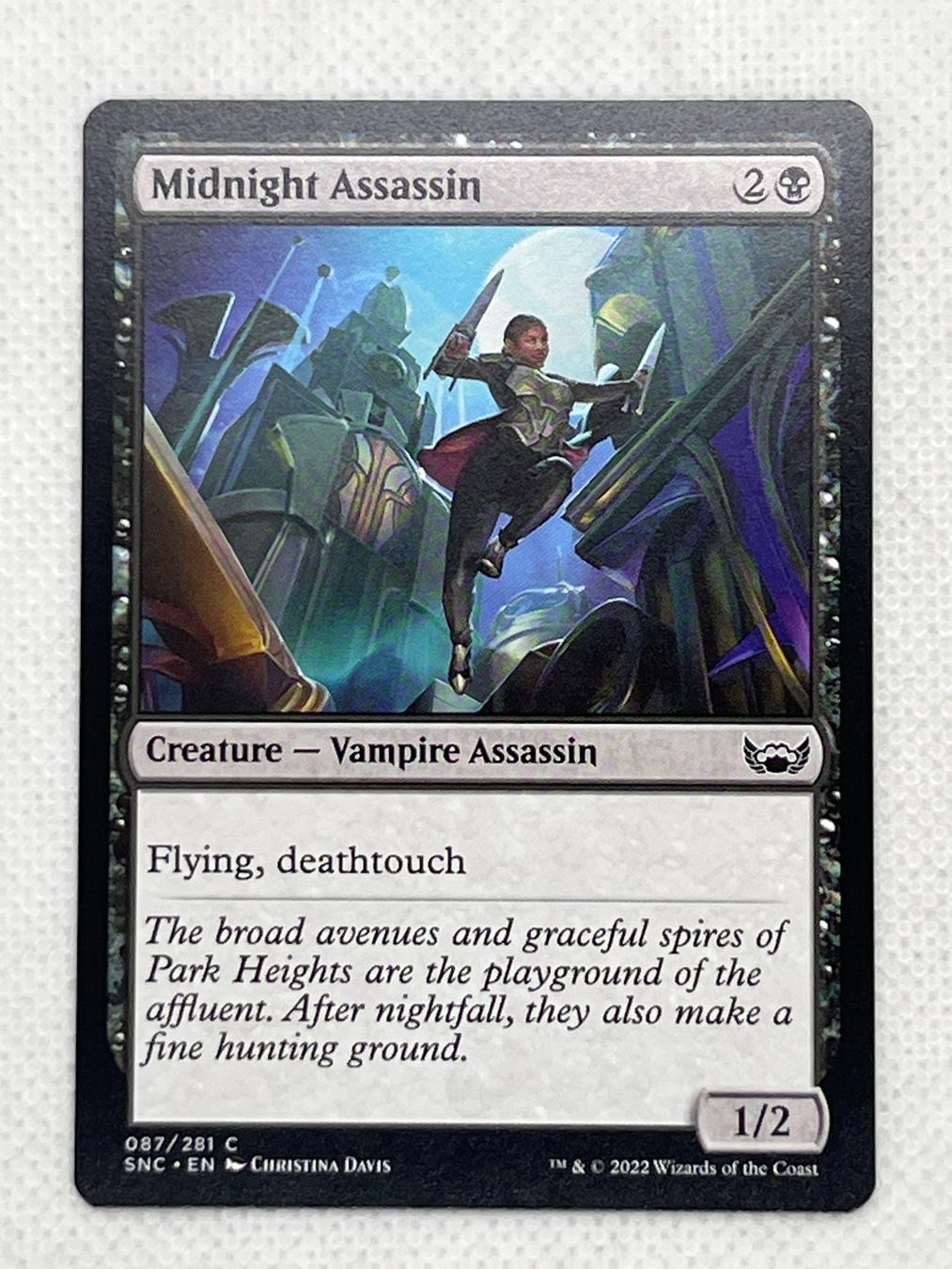 Magic The Gathering Carte collezionabili: Magic the Gathering: Midnight Assassin, Sammelkarte – Usato da Hinterkappelen venduto da Kim1992