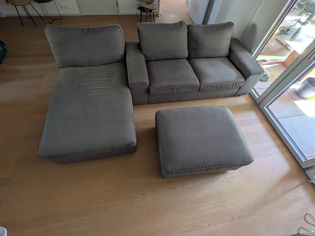Ikea Divani: IKEA KIVIK Sofa + Liege + Hocker – Usato da Zürich venduto da marczh 2