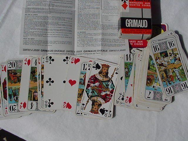 Karten: Grimaud - Tarotset mit 78 Karten, gebraucht – Gebraucht aus Reichenbach i.K. von Dreamqueen