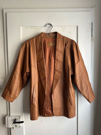 Coole Vintage Lederjacke, Top Zustand für Herbst!