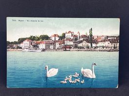 Nyon - Vu depuis le lac