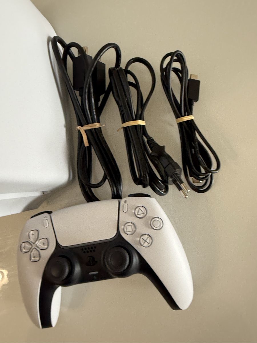 Sony Konsolen: PlayStation 5 Slim Disc 1 TB +15 Spiele +Original Controller – Gebraucht aus Ehrendingen von ile_pr79 2