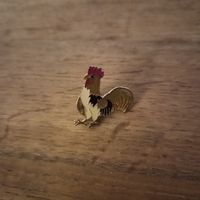 Pin émaillé vintage Coq  
