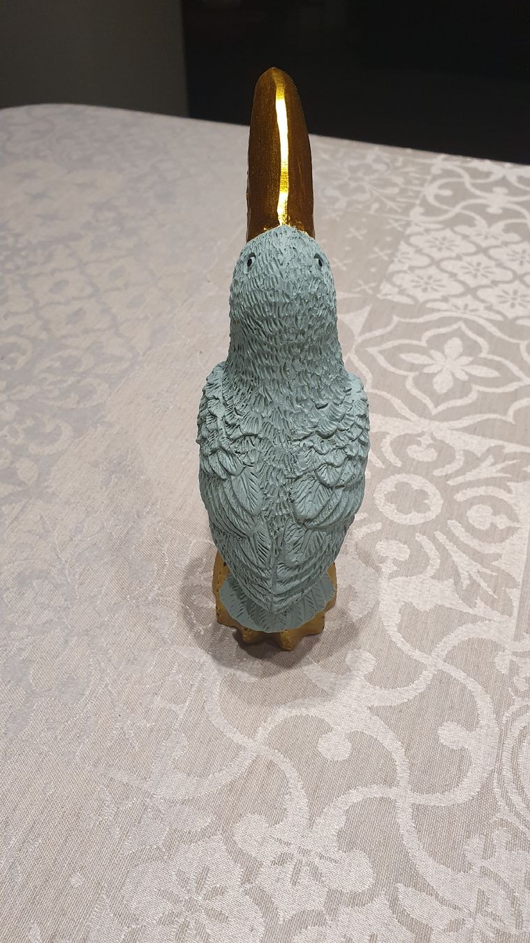 Maisons du monde Tutte le decorazioni: Toucan décoratif bleu et doré - Élégance tropicale! – Usato da Avry-sur-Matran venduto da cec_nhz8 3
