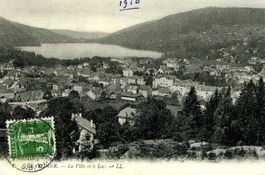 Gerardmer - la ville et le Lac + 1910
