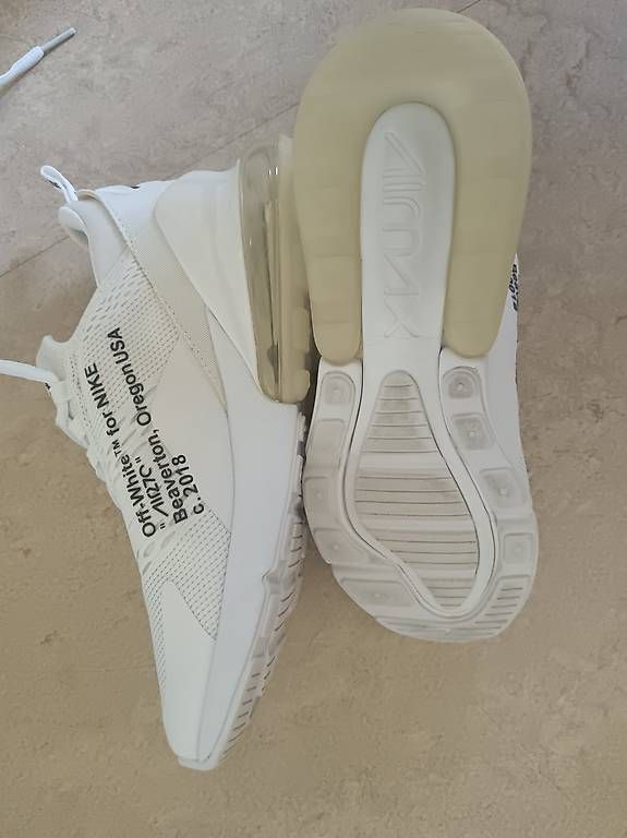 Scarpe da uomo: Nike Air Max 270 Off White / Size 39 – Usato da Glattbrugg venduto da cam_wsk9 1