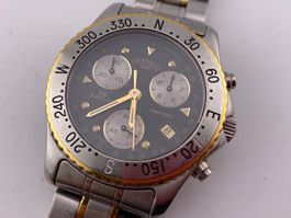 CERTINA chrono Herrenuhr läuft / montre pour homme