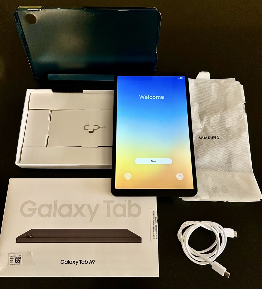 Samsung Tablet PC: Tablet Samsung Galaxy Tab A9 con custodia! Anche 3G SIM – Usato da Balerna venduto da Roby-Pokemon