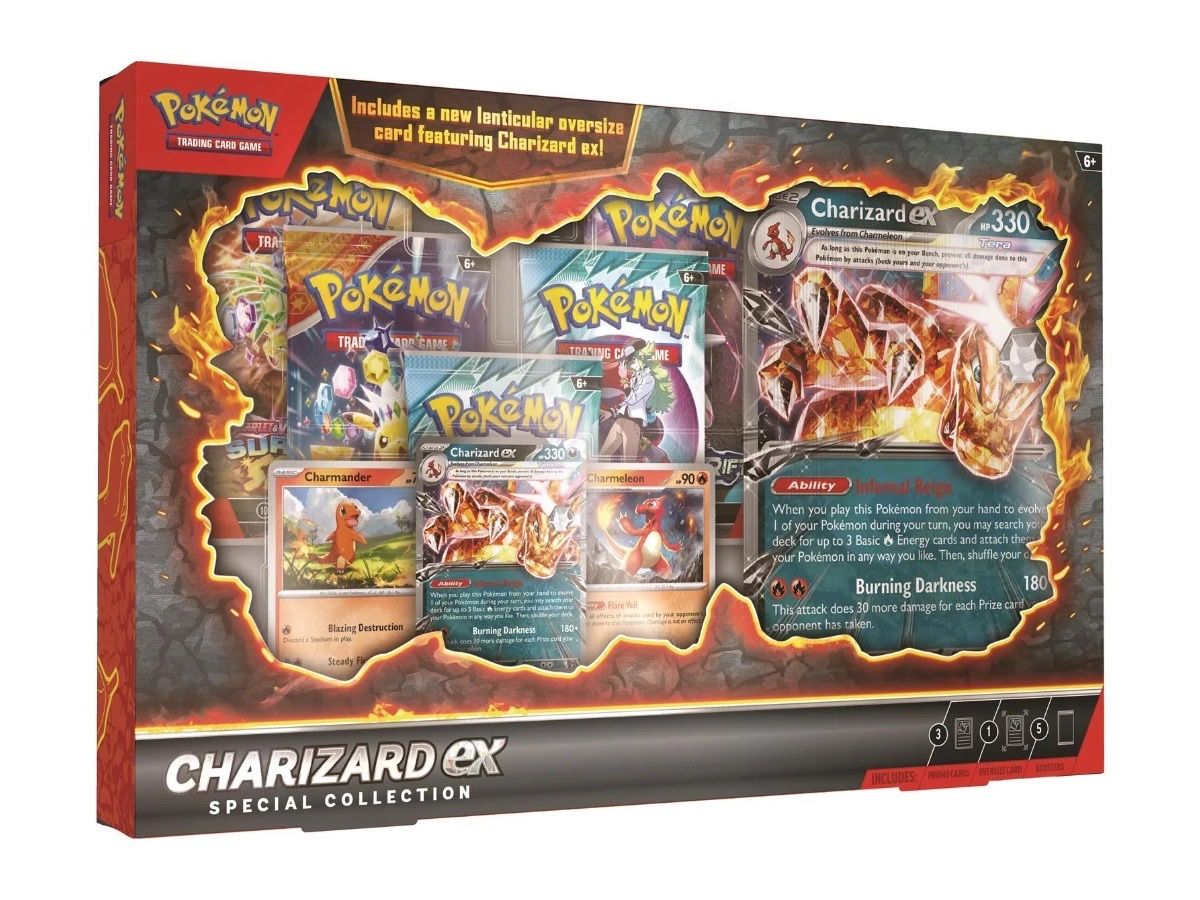 Pokémon Carte collezionabili: Pokémon: Charizard EX Special Collection Box (Englisch) – Nuovo e nell'imballaggio originale da Maur venduto da _LukasM_