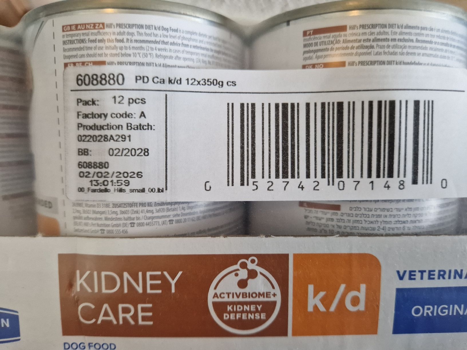 Futter: Hills Renal Hundenassfutter – Neu und originalverpackt aus Wald ZH von Joya87. 3