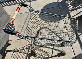 Einkaufswagen Wanzl – Kinder-Postiwägeli Migros