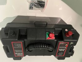 Batteriebox für Bootsmotor mit Doppelte USB Anschlüsse - Neu