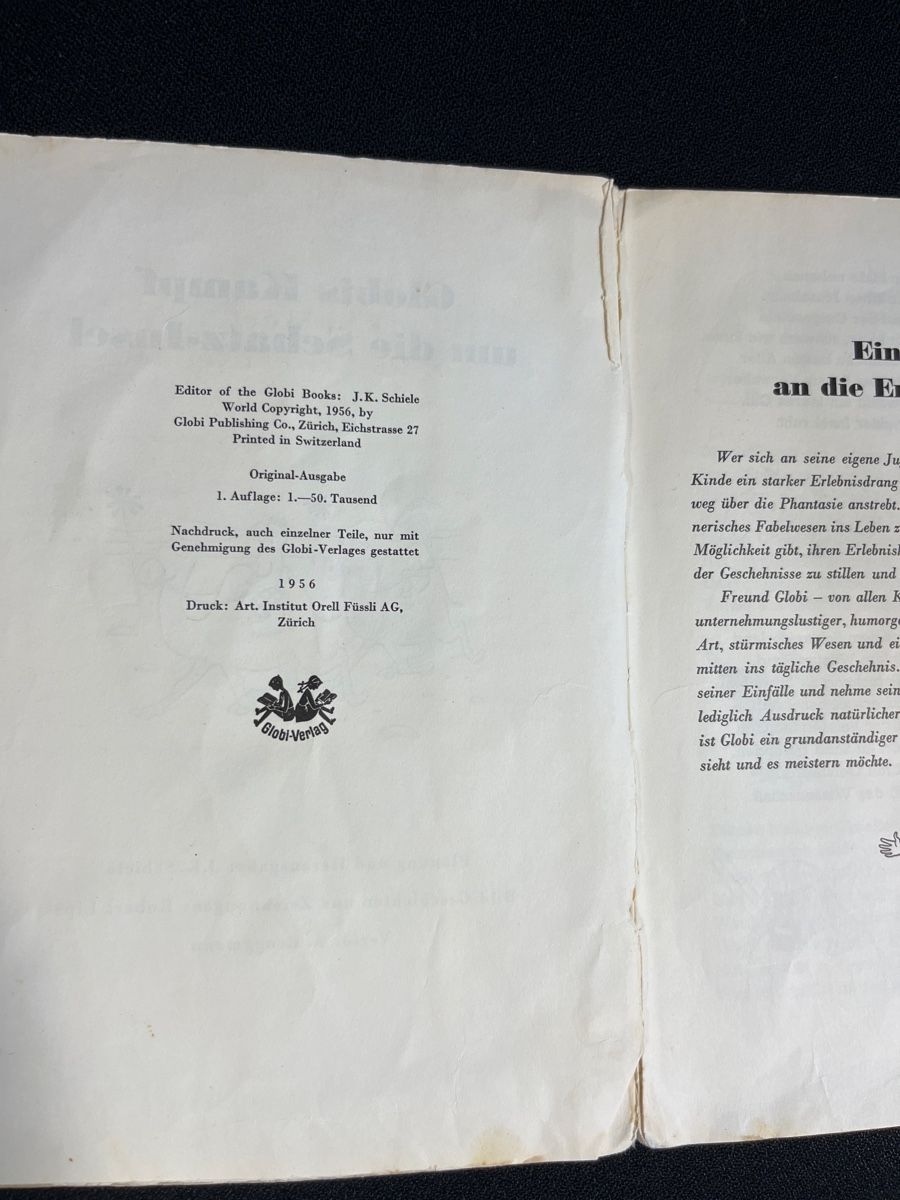 Comics: Globi Bücher von 1956 und 1969 – Gebraucht aus Beinwil am See von drenirb 8