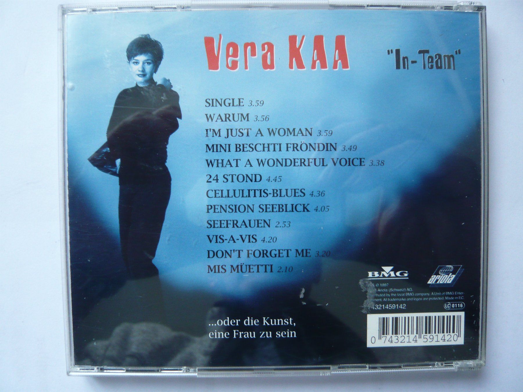 CD: 2CD VERA KAA In Team & Different Ways – Usato da Winterthur venduto da Cajun 1