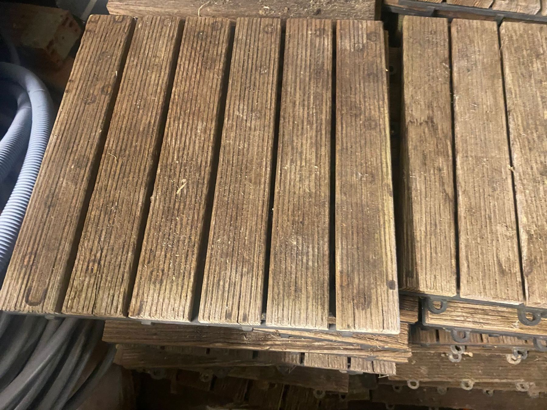 Bodenbeläge: Holzterrassen-Fliesen – Gebraucht aus Steinach von Xamax18 3