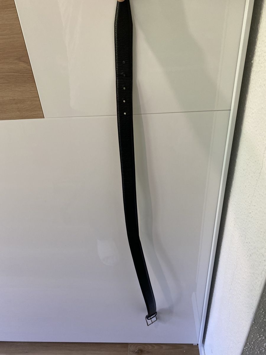 Cinture: Black Leather Belt – Usato da Eggersriet venduto da damian.hug 7